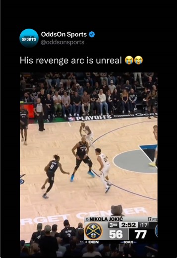 Bones is seriously underrated 🙂‍↕️🙂‍↕️ NCAA March Madness may be over, but the NBA season is just growing more and more heated… the Minnesota Timberwolves and Denver Nuggets matchup in Game 3 proves that. The Timberwolves defeated the Nuggets 113-96 with what people believe to be one of Rudy Goebert’s legacy games as he held Nikola Jokic 7/26 shooting from the field… this is one of the few times in Jokic’s career that he has shot under 30% from the field in a playoff game. On the same court, i