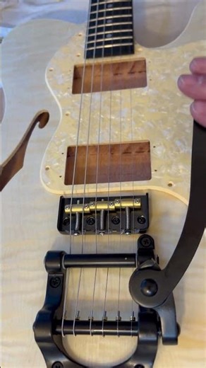 Thinline Telecaster : All in Line : #diyguitar #temu #telecasterplayers
