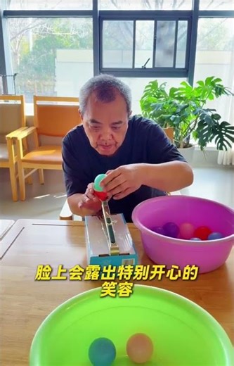 Rehab Exercises Made Fun: Spring Loader Ball Game for Seniors