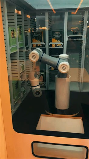 Robotic Vending Machine at Sun Plaza Mall in Bucharest