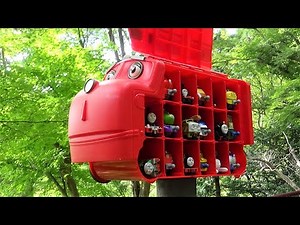 17 trains & Big Wilson Carry Case .Chuggington,Thomas,Hide and seek.