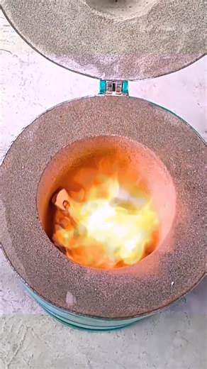 How to make an aluminum casting furnace from an old gas tank. | Genius Crafts