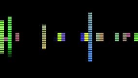 Audio Equalizer Moving Bars Stock Video - Video of meter, electronic: 186712591