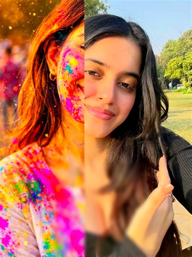 🎨🔥 Viral Holi photo editing — colors exploding everywhere! 🤯 . 👇 Comment “Holi” . #HoliEdit #ViralPhoto #TrendingNow #MustWatch