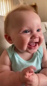 Baby clapping and laughing | I Love Jesus