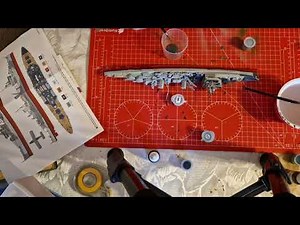 Airfix HMS Belfast Part 17.