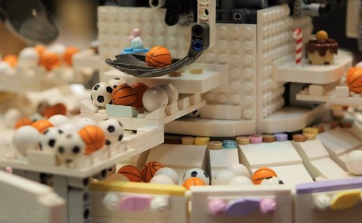 LEGO Great Ball Contraption, a 2024 Akiyuki collab