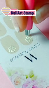 Nail Art Stamp Pen Set ࣪ ִֶָ☾. #nailartstamping #nailarttutorial #nailartdesign #nails #nailinspo #ctto @vaniaadesivos_deunhas | Iches ArteNails Supplies