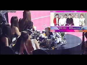 [200130] Red Velvet reaction to BTS (Daesang) SMA 2020