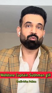 Welldone Captain Subhman Gill for scoring 200 runs vs Eng #subhmangill #INDvsENG #ravindrajadeja #RishabhPant #IrfanPathan #cricketnews | cricket live