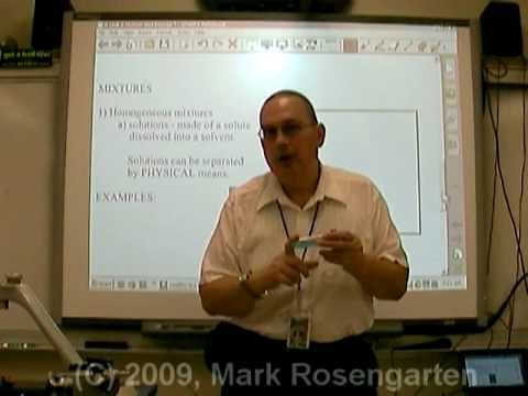 Chemistry Tutorial 2.01: Types Of Matter