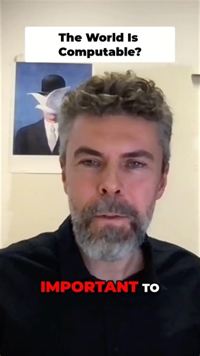 Theoretical physicist explains how the world is computational #informationtheory #simulationtheory