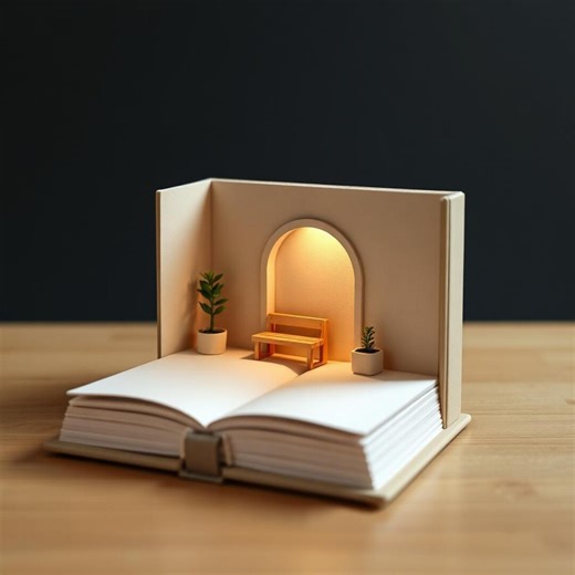 Minimalist Book Nook - Digital File .STL - 3D Printing - Etsy