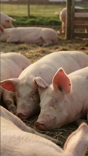 A Day on a Modern American Pig Farm 🐷🇺🇸 | Relaxing Farm ASMR.#farming