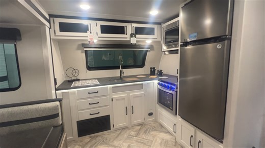 5.6K views · 80 reactions | This is our LAST 2023 Puma 26FKDS and this travel trailer has a stunning front kitchen! AND it has a blowout price of ONLY $32,999! #camp #relax #travel | Walnut Ridge RV | Facebook
