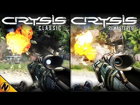 Crysis Remastered Trilogy vs Original | Direct Comparison