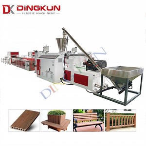 [Hot Item] WPC Plastic Profile Extrusion Machine / WPC Decking Fence Production Line Machine