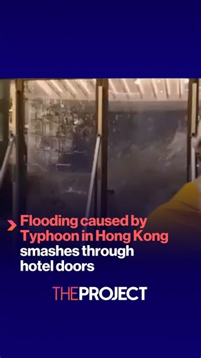 I don't think I will ever be prepared for a Typhoon based on this footage. | The Project