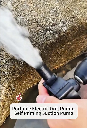 Portable Electric Drill Pump, Self Priming Suction Pump #pump #selfprimingpump #drillpump #transferpump #fyp #homeandgarden #fishtanks #watertransfer #liquidtransferpump#TikTokShopMothersDay#TikTokShopRestock#spotlightfinds#TikTokShopspringglowup