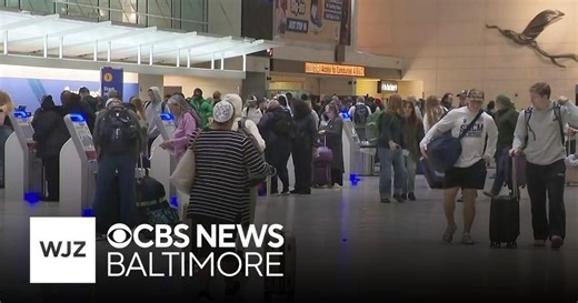 BWI Airport facing new round of flight cancellations, delays Monday