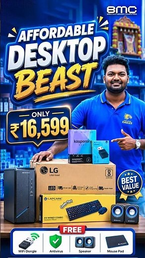 The Ultimate Budget Combo for Home & Office! 🚀 #trending #techdeals #budgetpc #shorts #reels