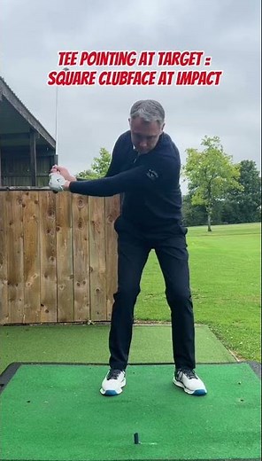 How to easily square up your clubface at impact every time guaranteed #golfswing #golftips #impact