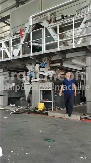 Through Air Dryer TAD Tissue Paper Machine by China Machinery Aron