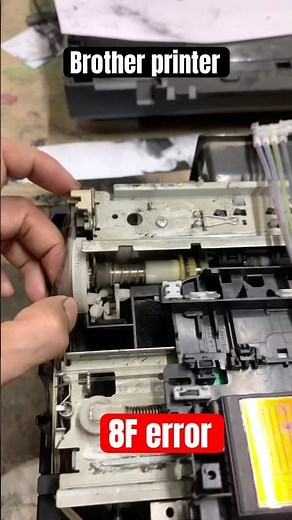 Unable to print 8F error in brother printer Repair #printer #brother #epson #diy #tips #tech #techno