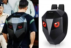 Akshay's Viral Backpack With Strange LED Lights Costs Rs 35,000 And It's Really a Show Stealer