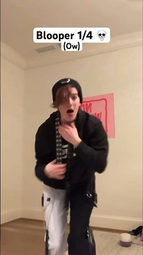 Don’t go insane blooper 1/4 💀 That hurt #dance #funny #viral #blooper #belt