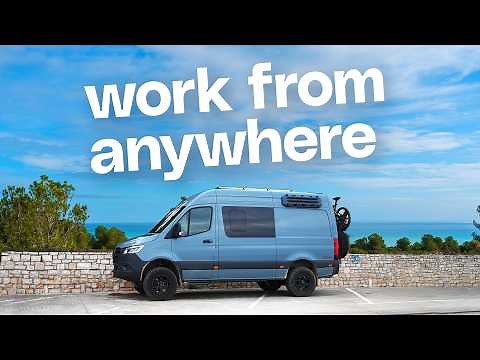 Van life tech tour: how I work from anywhere