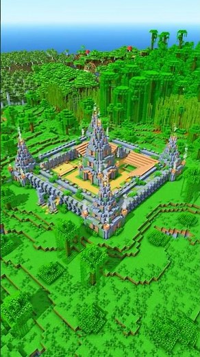 How to build the easiest jungle temple base in Minecraft