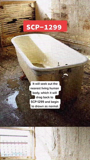 SCP-1299 Part Two 🛁#scp #scptok #scplore #scpfoundation #fypシ #scarytok #greenscreen