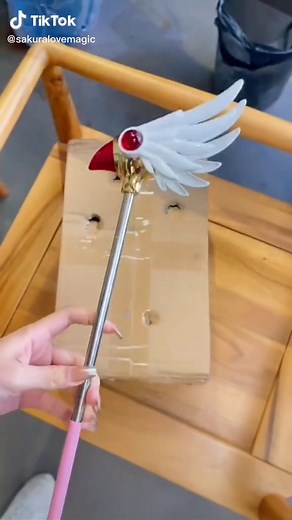 The weapon of the fighting maiden#magicwand #magicarray #toy