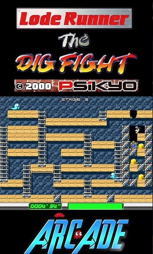 Lode Runner: The Dig Fight (Machine type: Arcade) 4K