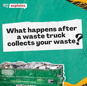 Ever wondered what happens after a waste truck collects your waste? 🚮🚮🚮 With current disposal rate, Semakau Landfill is projected to reach full capacity by 2035. 🗑️🗑️🗑️ Let’s take action towards a more sustainable Singapore - say yes to reducing waste and do your part today! 👏🏻👏🏻👏🏻 #KeepSGClean #YearofPublicHygiene | gov.sg
