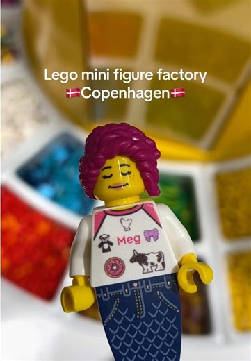 Lego mini figure factory Copenhagen, Tivoli Gardens🇩🇰