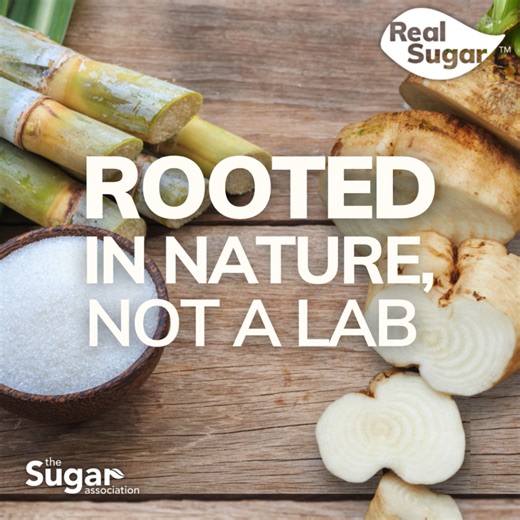 SUGAR FACT WEDNESDAY: Real sugar comes only from sugar cane and sugarbeets grown on farms. 🌱 Learn more at https://www.sugar.org/sugar/farm-to-table/. #SugarFactWednesday #RealSugar #FoodScience | Michigan Sugar Company