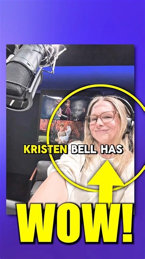 KRISTEN BELL STARTED RECORDING FROZEN 3! 🤩