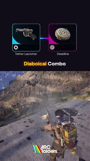 Advanced TETHER LAUNCER Mech in ARC Raiders 😈 #shorts #arcraiders