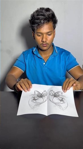 Drawing butterfly hack experiment 😱 #fypシ #diy #lifehacks #experiment