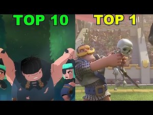 The 10 most popular animations from Clash Royale