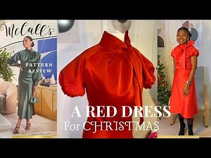 Pattern Review | McCall’s M8141 | Astor Dress #mccall #sewing #sewingpatterns #diydress