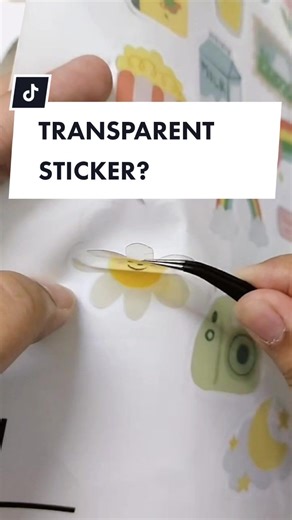 print your transparents sticker at home! its required some technique and knowledge. make sure watch the video till the end 🥰#CricutTok #cricutsgmy #tiktokguru