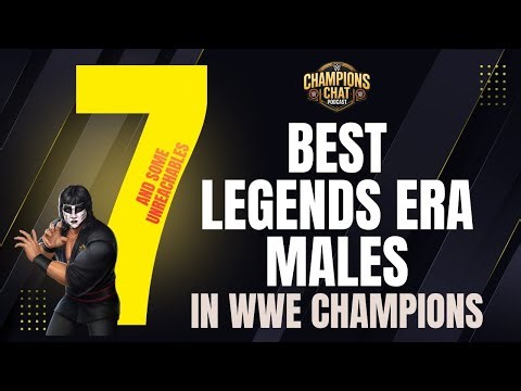Top 7 Legends Era Males And Some Great Unreachables