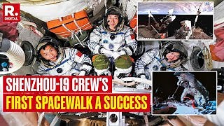 VIDEO: Shenzhou-19 Crew Sets New Record For Longest Extravehicular Mission By Chinese Astronauts