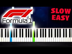 Brian Tyler - Formula 1 Theme - SLOW EASY Piano Tutorial by PlutaX