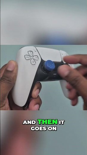 Easy PS5 Controller Thumb Grip Installation Guide #shorts