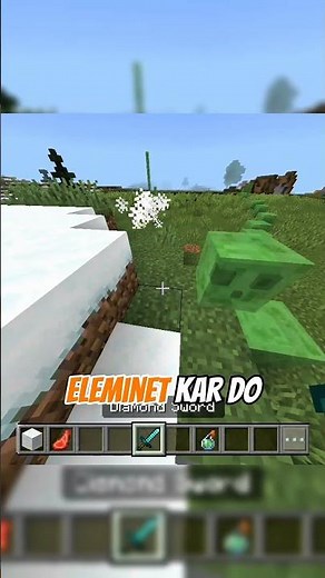 "5 Stacks of Slime From 1 Block? 🤯 (Minecraft Slime Trick)" #minecraft