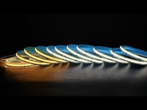 CCT Color Temperatures Chasing Effect In Dotless COB LED Strip - superlightingled